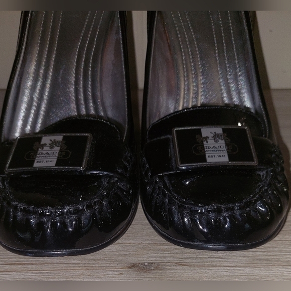 Coach Ladies Kandace Soft Patent Leather Pumps Pre-Loved Size 9 - Picture 10 of 10